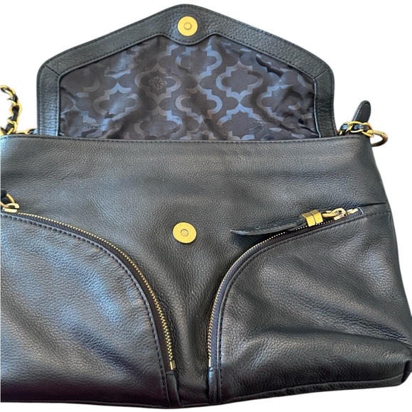 orYANY Black Leather Should Bag - Picture 2 of 8